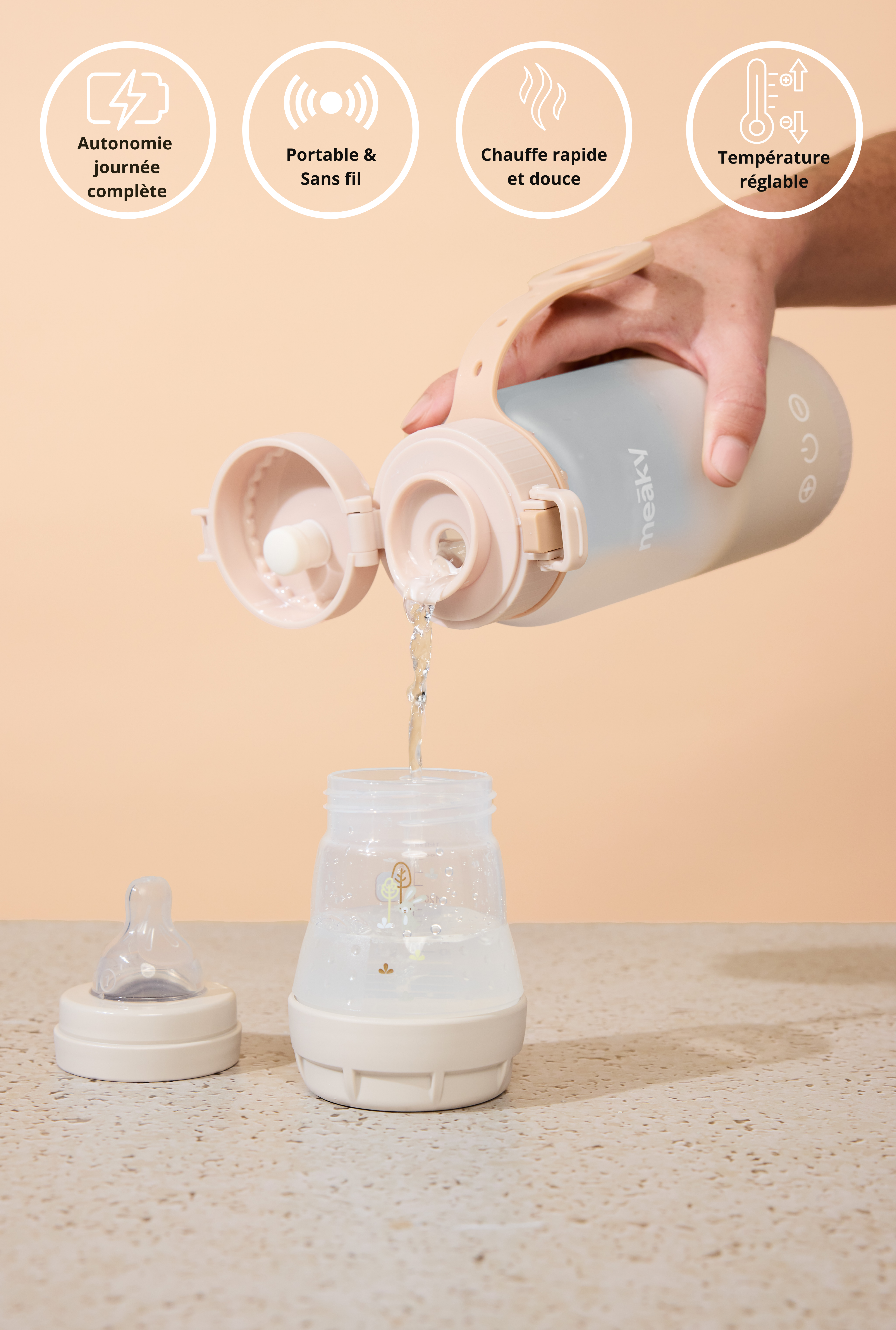Chauffe-Biberon Portable