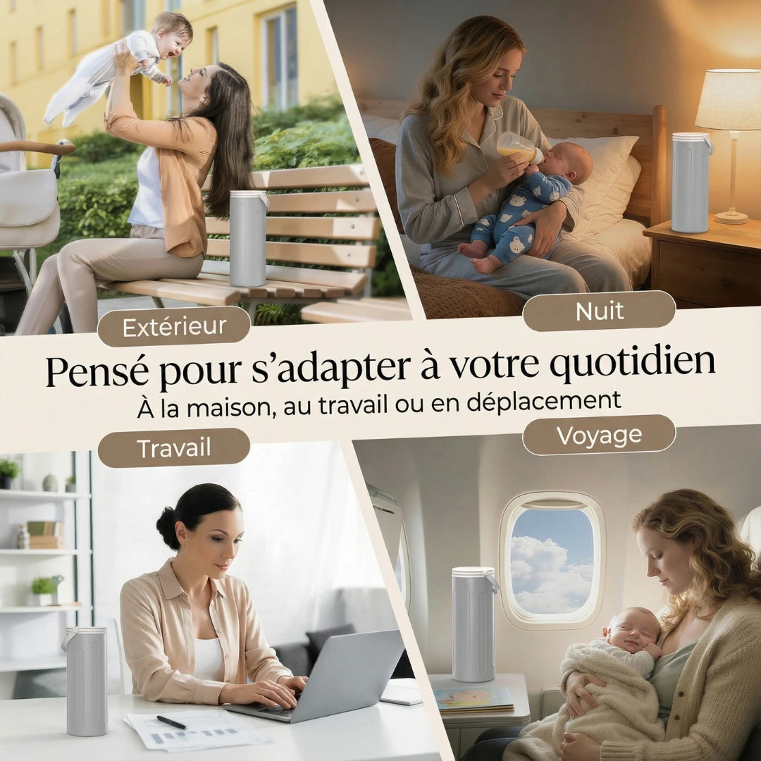 Refroidisseur nomade pour lait maternel